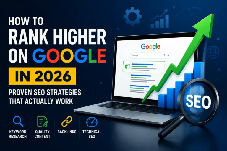 How to Rank Higher on Google in 2026 – Proven SEO Strategies
